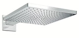 Viršutinis dušas Hansgrohe Raindance E 300 su dušo laikikliu, chromo spalvos, kvadratinė dušo galva 300 × 300 mm