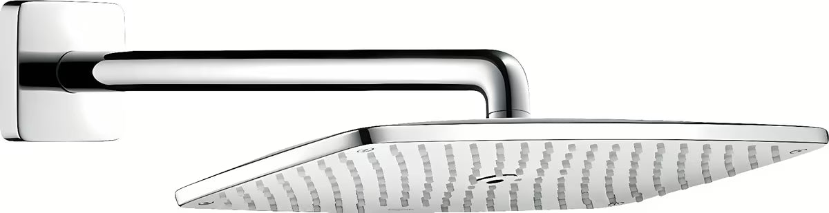 Hansgrohe Raindance E viršutinis dušas su dušo laikikliu, chromo spalvos