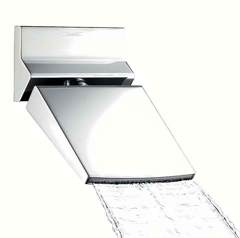 Viršutinis dušas Hansgrohe Raindance Rainfall, chrome apdaila, su RainFlow srove