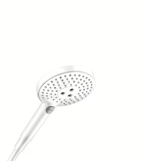 Rankinis dušas Hansgrohe Raindance Select matinės baltos spalvos, 125 mm skersmens