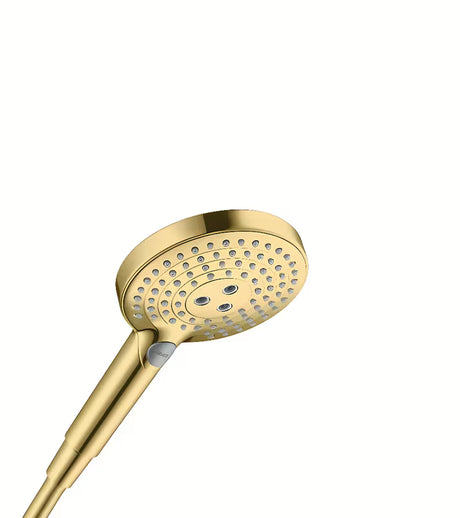 Rankinis dušas Hansgrohe Raindance Select 125 mm, poliruoto aukso išvaizdos