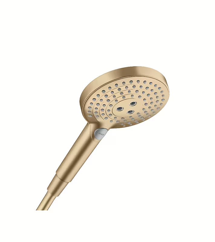 Rankinis dušas Hansgrohe Raindance Select S šlifuoto bronzos atspalvio su mygtuku Select