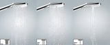 Chromo spalvos vonios dušo komplektas Hansgrohe Raindance Select S su rankiniu dušeliu 125 mm, laikikliu ir 1,60 m žarna.