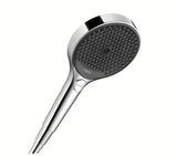 Rankinis dušas hansgrohe Rainfinity 130 3jet, chromo spalvos, su antracito spalvos dušo disku