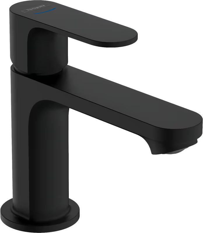 Hansgrohe Rebris S pastatomas praustuvo ventilis matinės juodos spalvos
