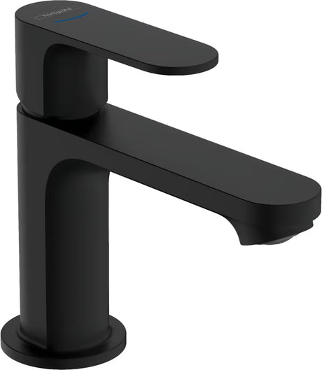 Hansgrohe Rebris S pastatomas praustuvo ventilis matinės juodos spalvos