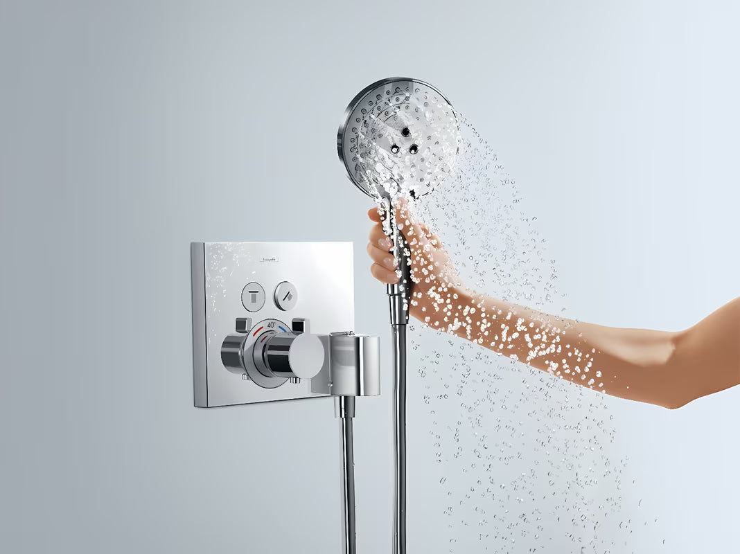 Hansgrohe showerselect potinkinė termostatinė dušo maišytuvas chromo spalvos