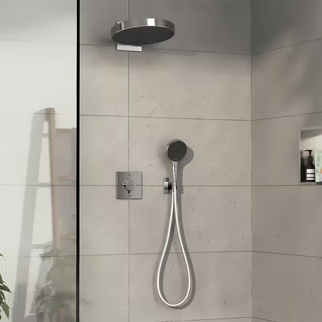 Hansgrohe showerselect Comfort E potinkinė termostatinė dušo maišytuvas chromo spalvos