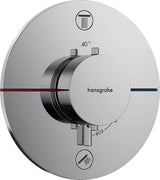 Hansgrohe showerselect Comfort S potinkinė termostatinė dušo maišytuvas chromo spalvos