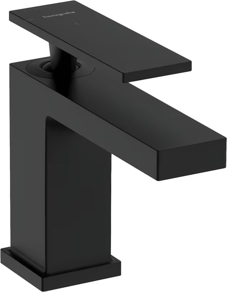 Hansgrohe Tecturis E praustuvo svirtinis maišytuvas juodos matinės spalvos su EcoSmart+ ir CoolStart technologijomis