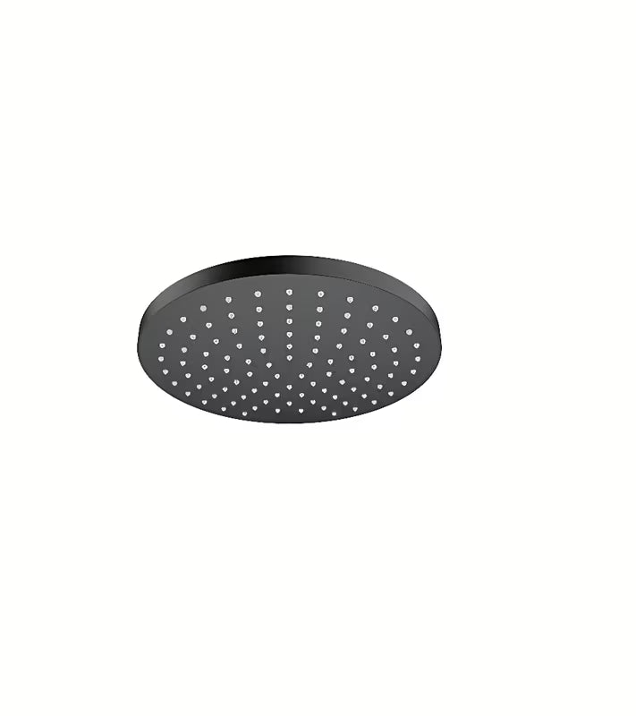 Hansgrohe Vernis Blend viršutinis dušas matinės juodos spalvos, apvali, su Rain srove, 205 mm skersmens