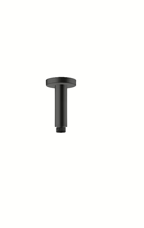 Hansgrohe Vernis Blend lubinis dušo galvos alkūnė 100 mm matinės juodos spalvos su apvalia rozete