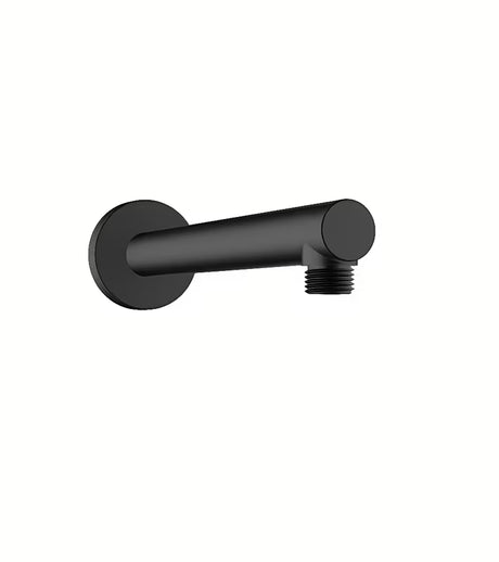 Sieninis dušo galvos alkūnė Hansgrohe Vernis Blend 240 mm, matinės juodos spalvos, su apvalia rozete