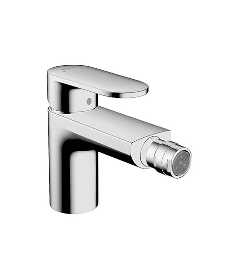Chromuotas bidė svirtinis maišytuvas hansgrohe Vernis Blend su praustuvo dugno vožtuvas su AirPower technologija