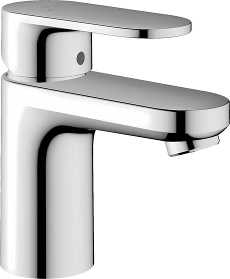 Chromuotas praustuvo svirtinis maišytuvas hansgrohe Vernis Blend 70 su praustuvo dugno vožtuvas ir su trauke