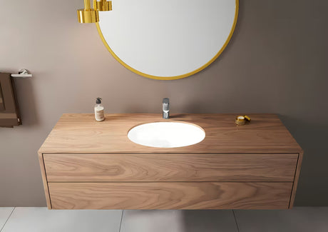 Chromo spalvos svirtinis praustuvo maišytuvas Hansgrohe Vernis Blend 100 su praustuvo dugno vožtuvas ir traukiamuoju mechanizmu.