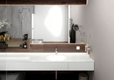 Chromo spalvos svirtinis praustuvo maišytuvas Hansgrohe Vernis Blend 100 su praustuvo dugno vožtuvas ir traukiamuoju mechanizmu.