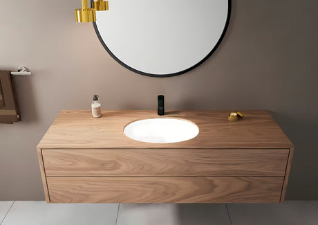 Matinės juodos spalvos praustuvo maišytuvas hansgrohe Vernis Blend 100 su svirtimi ir traukiamuoju dugno vožtuvu.