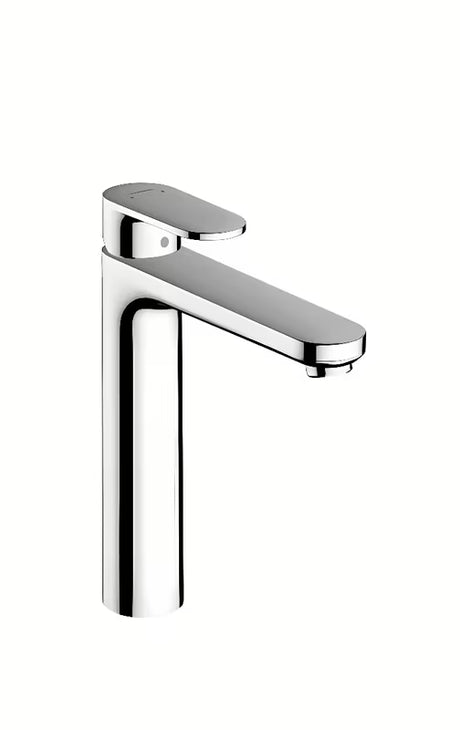 Hansgrohe Vernis Blend aukšta praustuvo svirtinis maišytuvas, chromo spalvos, su praustuvo dugno vožtuvas ir su traukute