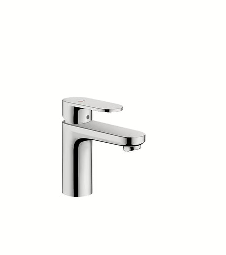Chromuotas svirtinis praustuvo maišytuvas hansgrohe Vernis Blend su praustuvo dugno vožtuvas ir taupia CoolStart funkcija