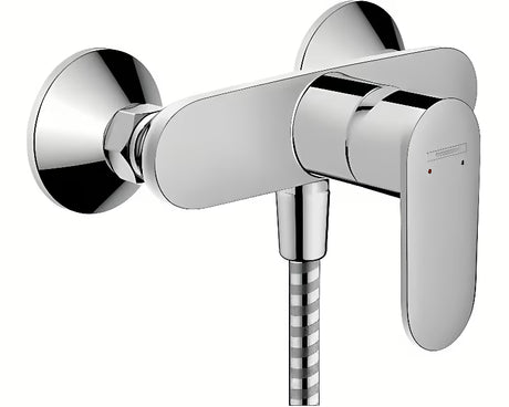 Hansgrohe Vernis Blend dušo svirtinis maišytuvas sieninis, chromo spalvos