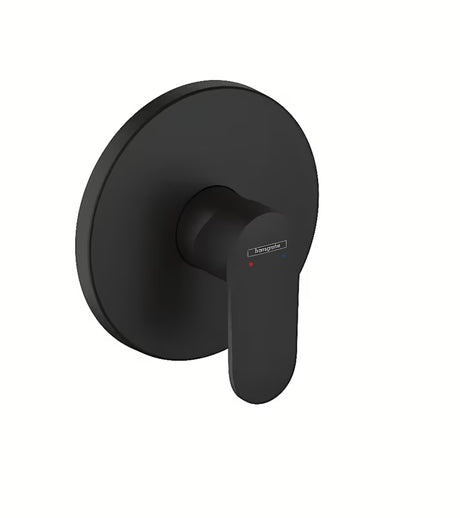 Hansgrohe Vernis Blend potinkinė dušo maišytuvas matinės juodos spalvos, su svirtiniu valdymu