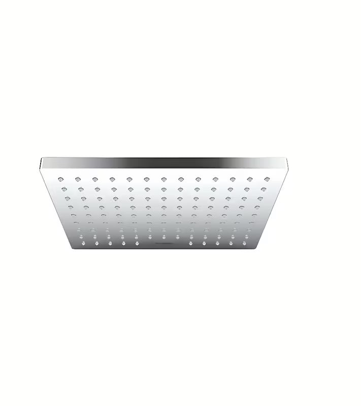Chromuota viršutinis dušas hansgrohe Vernis Shape 230 su Rain srove ir stačiakampe galvute 230 x 170 mm