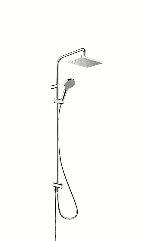 Hansgrohe Vernis Shape 230 Reno dušo sistema chromo spalvos su viršutiniu ir rankiniu dušeliu