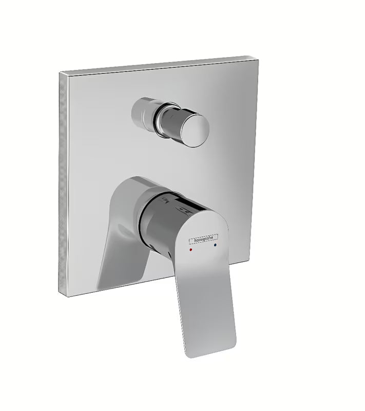 Potinkinė svirtinis dušo ir vonios maišytuvas hansgrohe Vivenis chromo spalvos.