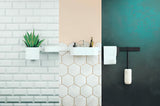 Hansgrohe wallstoris siauras kabliukas rankšluosčių laikiklis matinės juodos spalvos