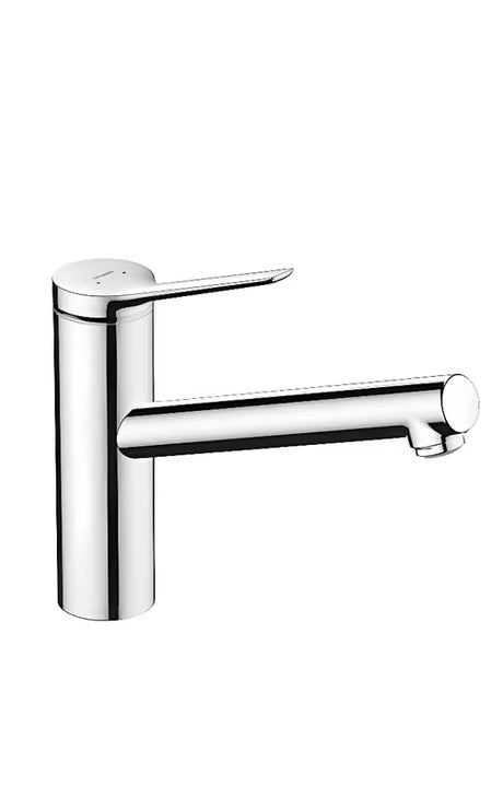 Chromuota virtuvinis maišytuvas Hansgrohe Zesis su svirtiniu valdymu ir pasukamu snapu