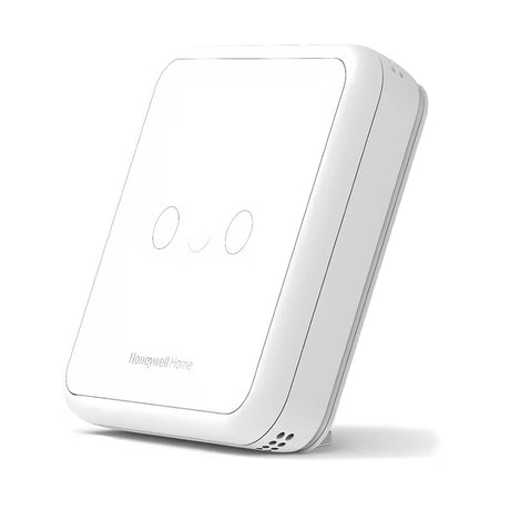 Baltas laidinis skaitmeninis kambario termostatas Honeywell DT4 su LED ekranu ir jutikliniais mygtukais
