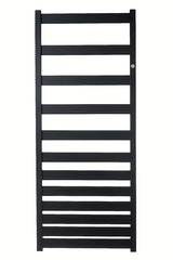 Kombinuotas vonios kambario rankšluosčių džiovintuvas Hopa Belti 60x120,3 cm, juodos matinės spalvos