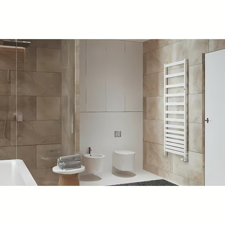 Kombinuotas vonios kambario rankšluosčių džiovintuvas Hopa Belti Trick 60x157,3 cm, baltos blizgios spalvos