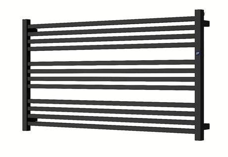 Kombinuotas vonios rankšluosčių džiovintuvas Hopa Stick Level 55x120 cm, juodos matinės spalvos.