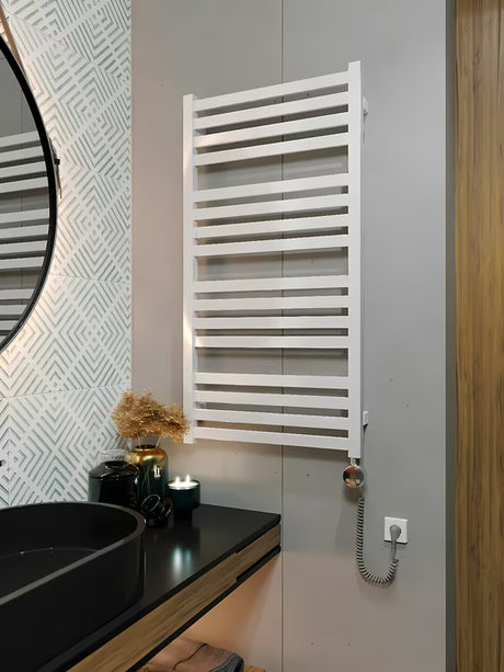 Chromuotas kaitinimo elementas House Level Meg, 600 W galios, pro radiatoriaus temperatūros reguliavimui