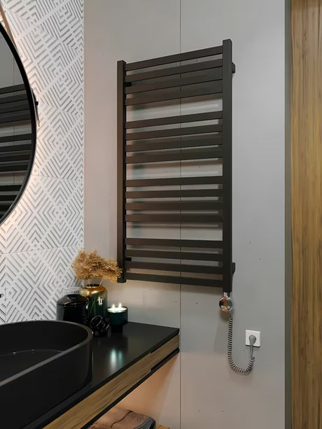 Chromuotas kaitinimo elementas House Level Meg, 600 W galios, pro radiatoriaus temperatūros reguliavimui