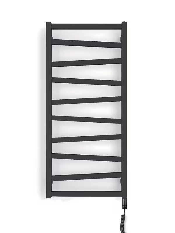 Elektrinis rankšluosčių džiovintuvas House Level Zet 50x1341,4 cm juodos matinės spalvos