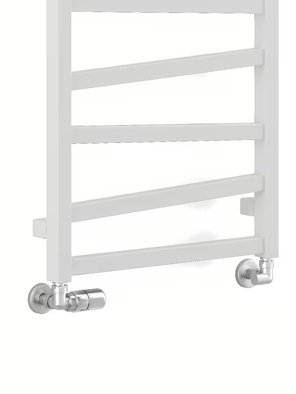 Baltas kombinuotas rankšluosčių džiovintuvas House Level Zet 50x157,2 cm su šoniniu prijungimu