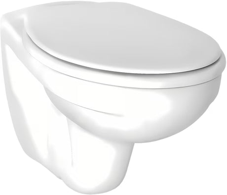 Baltas pakabinamas KLOZETAS Ideal Standard Eurovit su giliu nuplovimu ir BoxRim technologija