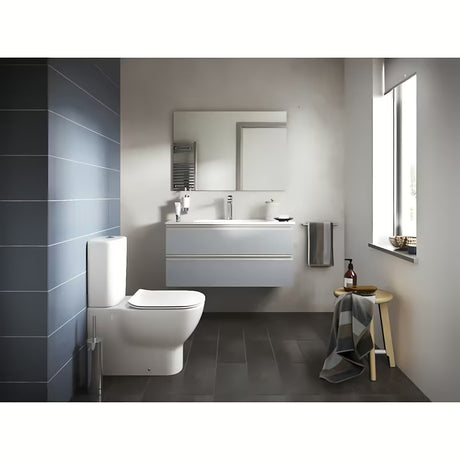 Ideal Standard Tesi PASTATOMAS klozetas baltos spalvos, be bakelio ir be WC deske