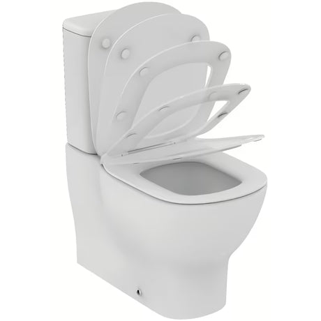 Ideal Standard Tesi PASTATOMAS klozetas baltos spalvos, be bakelio ir be WC deske