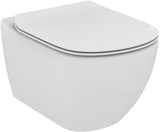 Balta itin plona KLOZETO dangtis Ideal Standard Tesi su softclose technologija ir nuimama konstrukcija