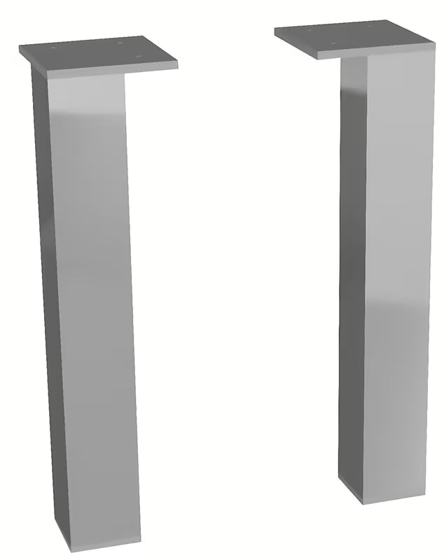 Chromuota baldinė kojelė Jika Cube pro vonios kambario baldai minimalistinio dizaino