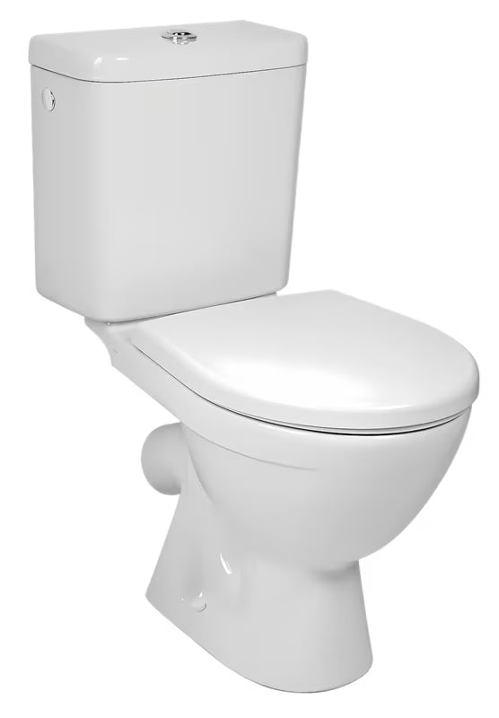 PASTATOMAS klozetas Jika Lyra Plus baltos spalvos su giliu nuplovimu ir DualFlush bakeliu