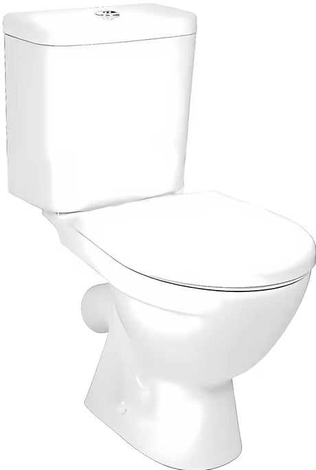 Jika Lyra Plus PASTATOMAS klozetas baltos spalvos, su giliu nuplovimu ir DualFlush bakeliu
