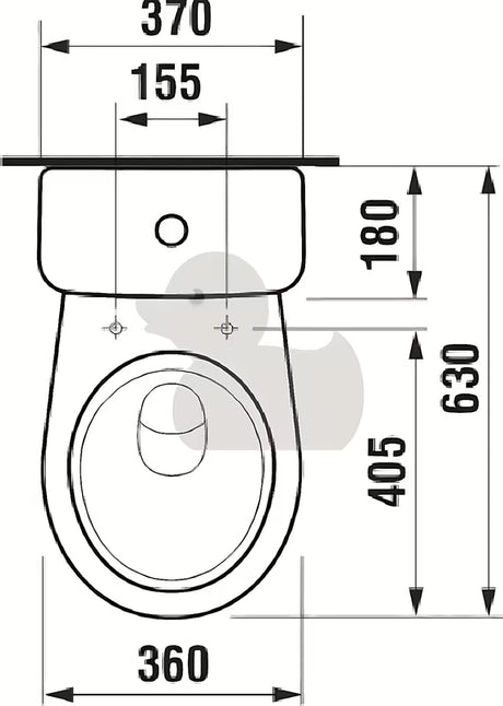 Baltas PASTATOMAS klozetas Jika Lyra Plus su giliu nuplovimu ir bakeliu su DualFlush.