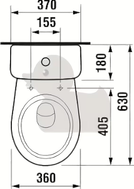 Baltas pastatomas KLOZETAS Jika Lyra Plus su giliu nuplovimu ir DualFlush bakeliu