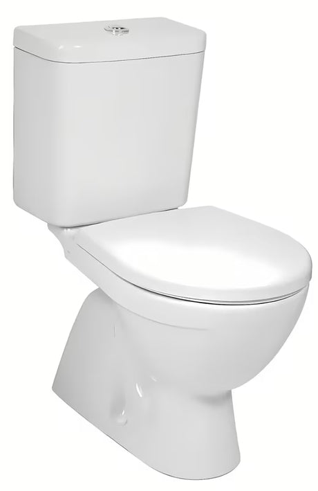 Baltas PASTATOMAS klozetas Jika Lyra Plus su apatiniu nuotekų išvadu ir giliu nuplovimu 3/6 l