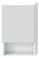 Balta pakabinama veidrodinė spintelė Jika Lyra Plus 50 x 80 cm su lentynėle
